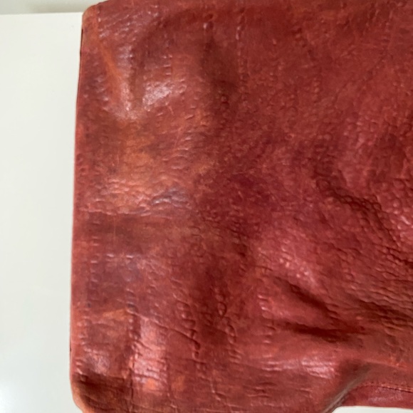 MUST GO! ALEXANDER WANG pebbled leather burgundy red bag - Picture 8 of 8